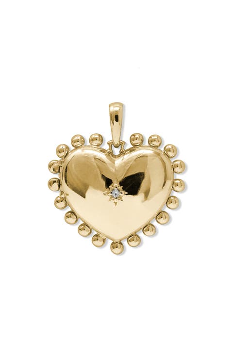 Dew Drop Heart Locket