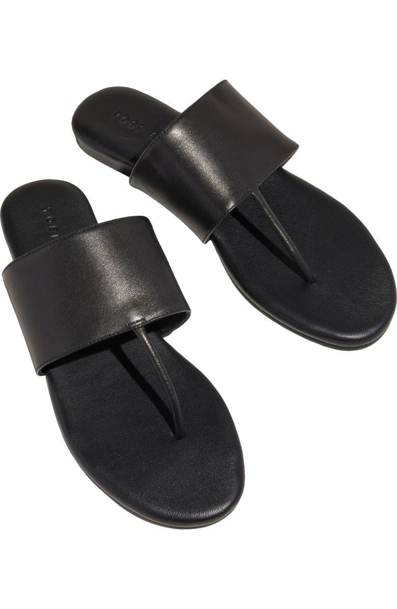 Yosi Samra Ella Flip Flop, Alternate, color, Black