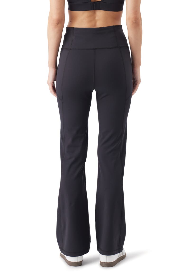 Tempo Flare Legging, Alternate, color, Black