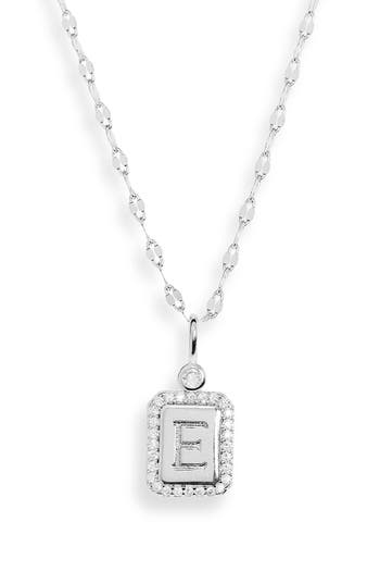 Leith Initial Pendant Necklace