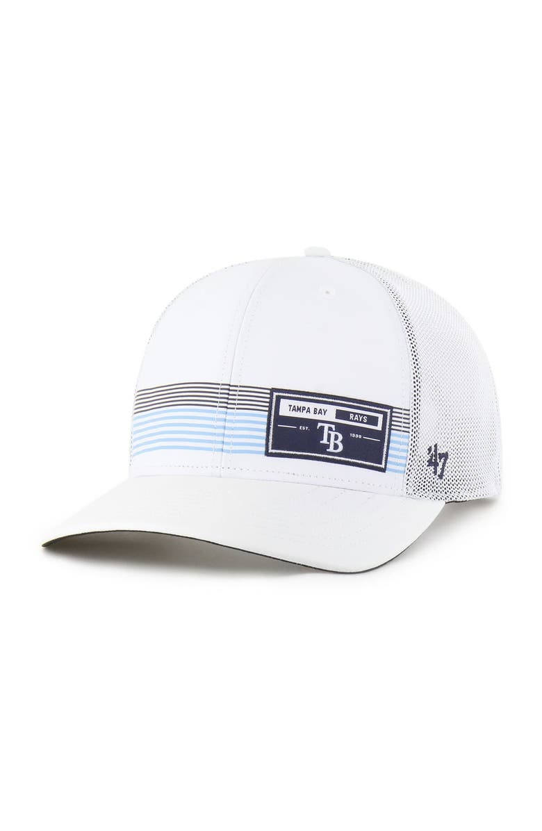 
47 Men
s 
47  White Tampa Bay Rays Rangefinder brrr Trucker Adjustable Hat, Main, color, White