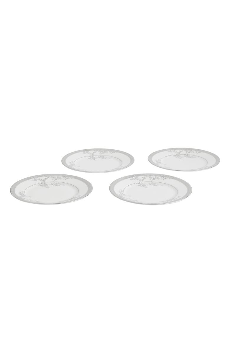 Vera Wang Lace Bone China 3-Piece Dinnerware Set, Alternate, color, Platinum