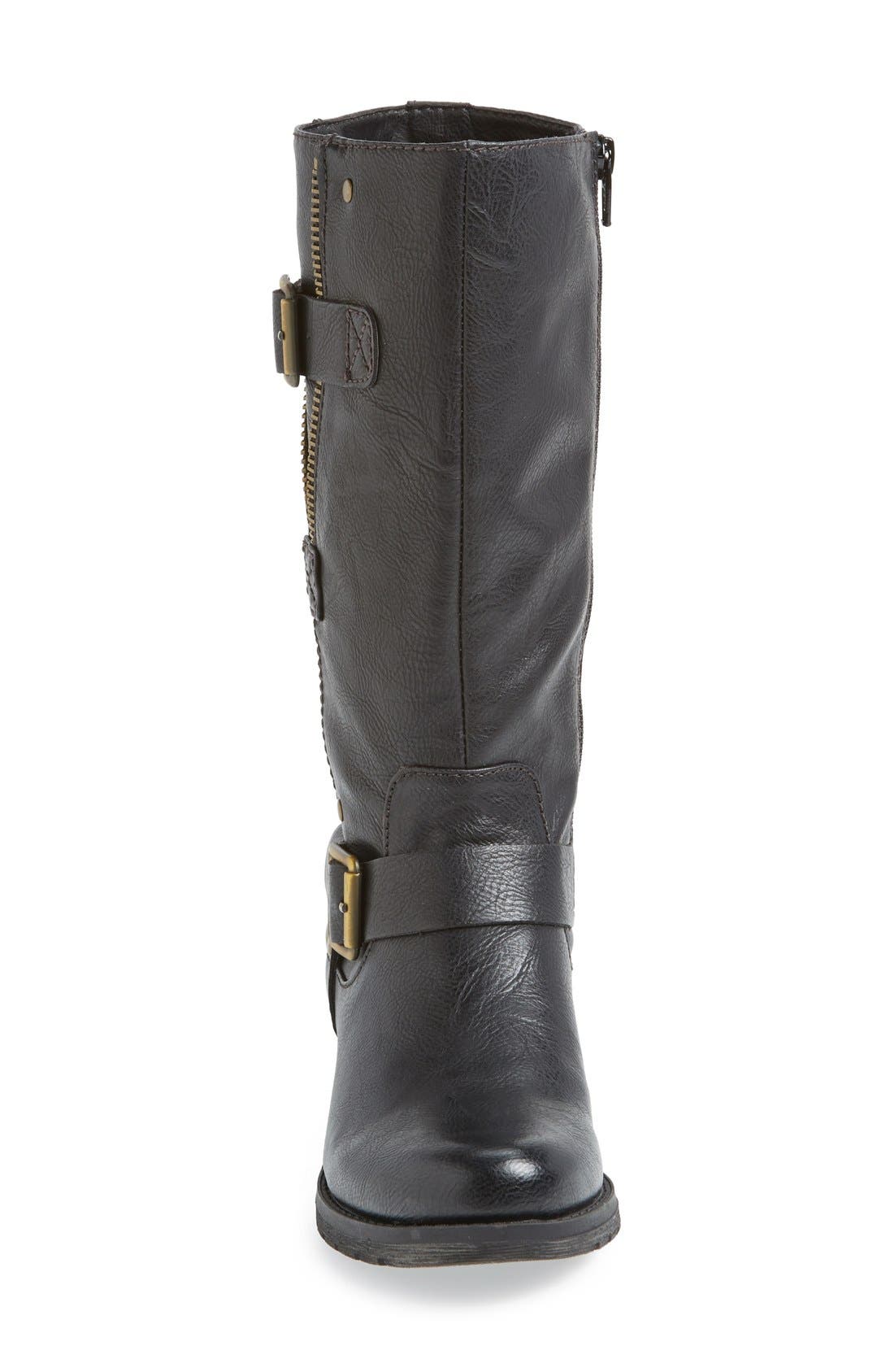 'Ballona' Boot, Alternate, color, BLACK