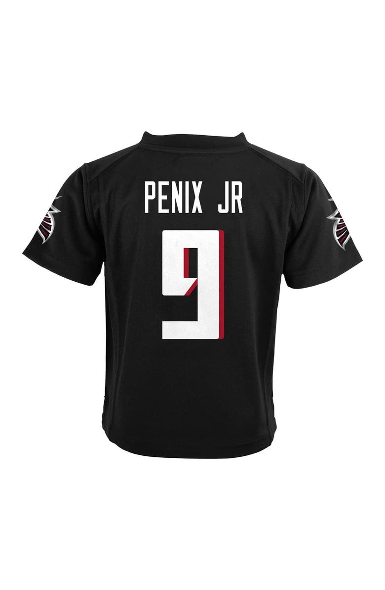 Nike Preschool Nike Michael Penix Jr. Black Atlanta Falcons Team Game Jersey, Alternate, color, Black