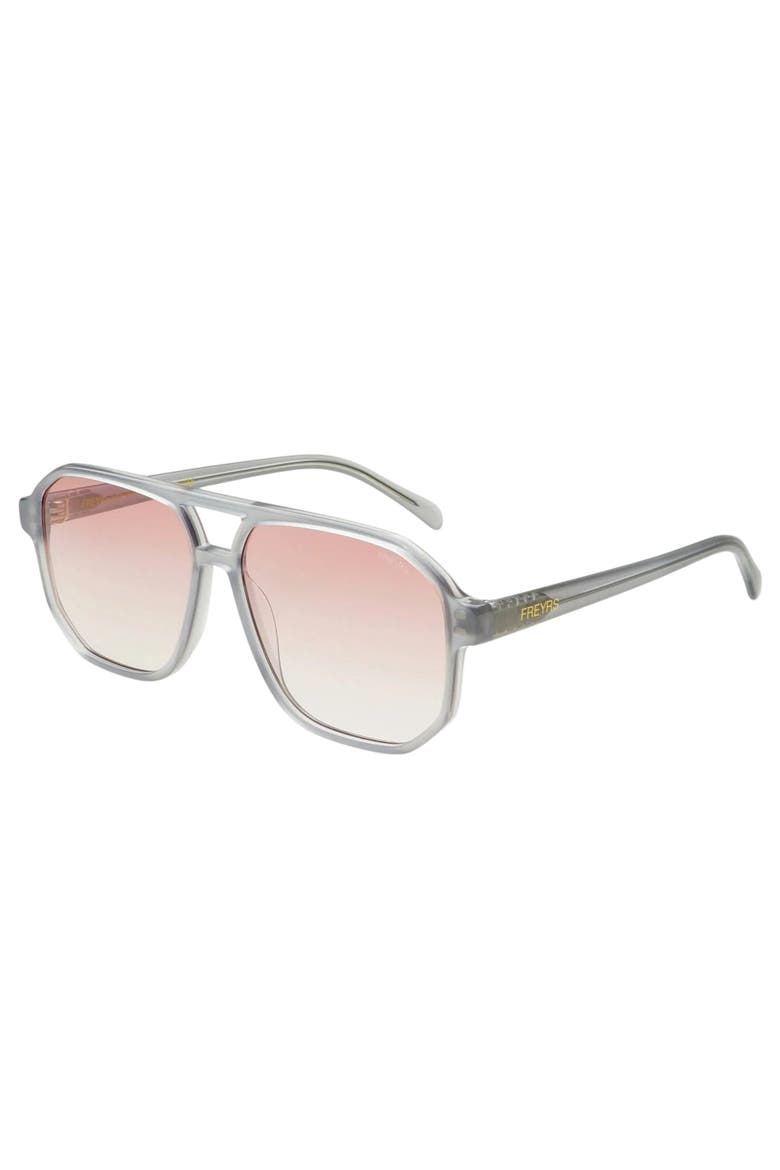 Billie Aviator Sunglasses, Alternate, color, Gray