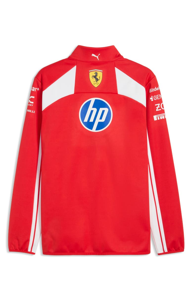 PUMA Scuderia Ferrari HP Replica Softshell Jacket, Alternate, color, Puma Red