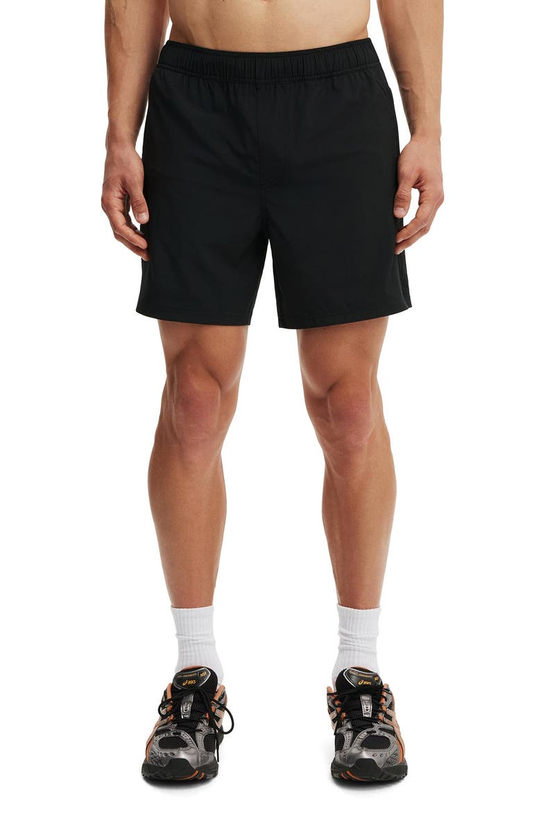 Cotton On Men's Easy Active Short, Main, color, Black