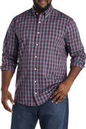 Nautica Big & Tall Performance Plaid Sport Shirt