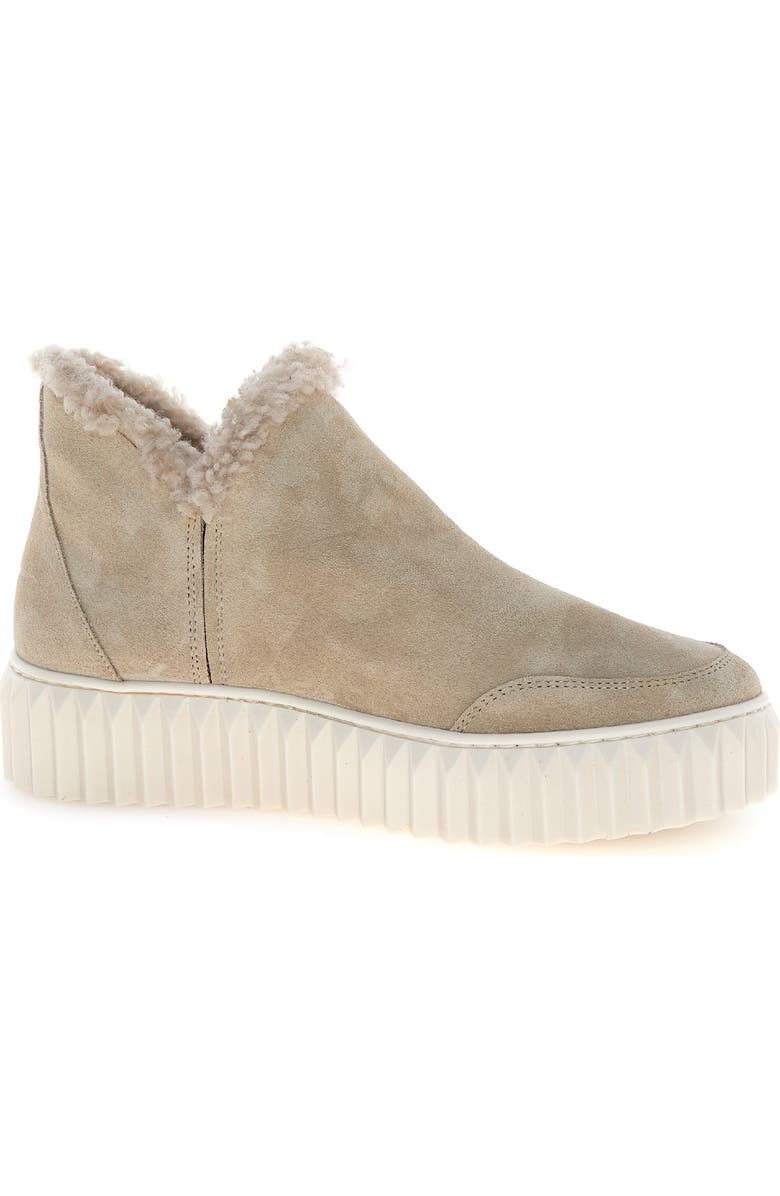 Voile Blanche Luna Genuine Shearling Lined Bootie, Alternate, color, Light Beige