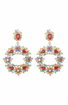 EYE CANDY LOS ANGELES Kaleidoscope Statement Earrings