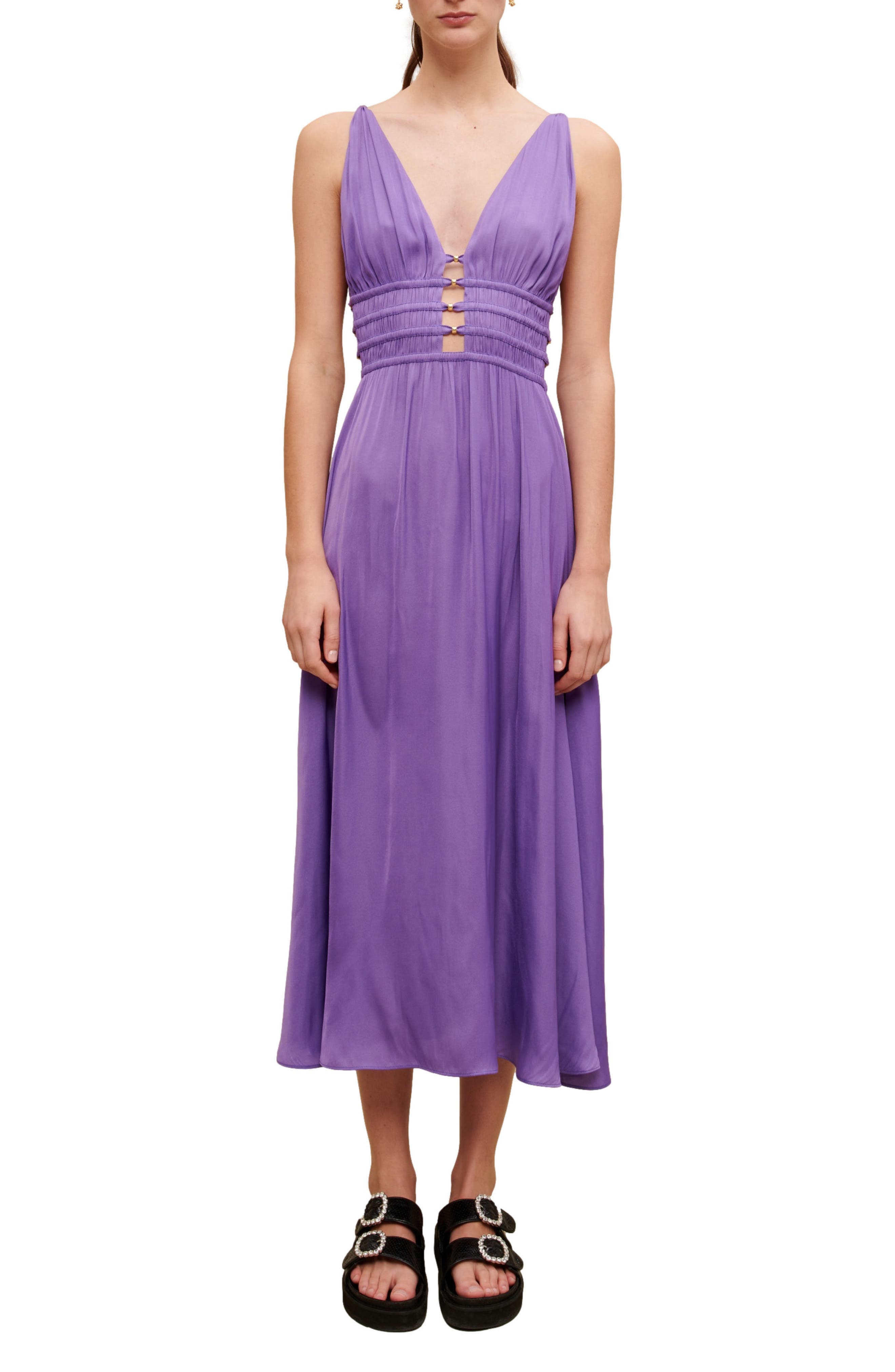 maje Ryala Midi Dress