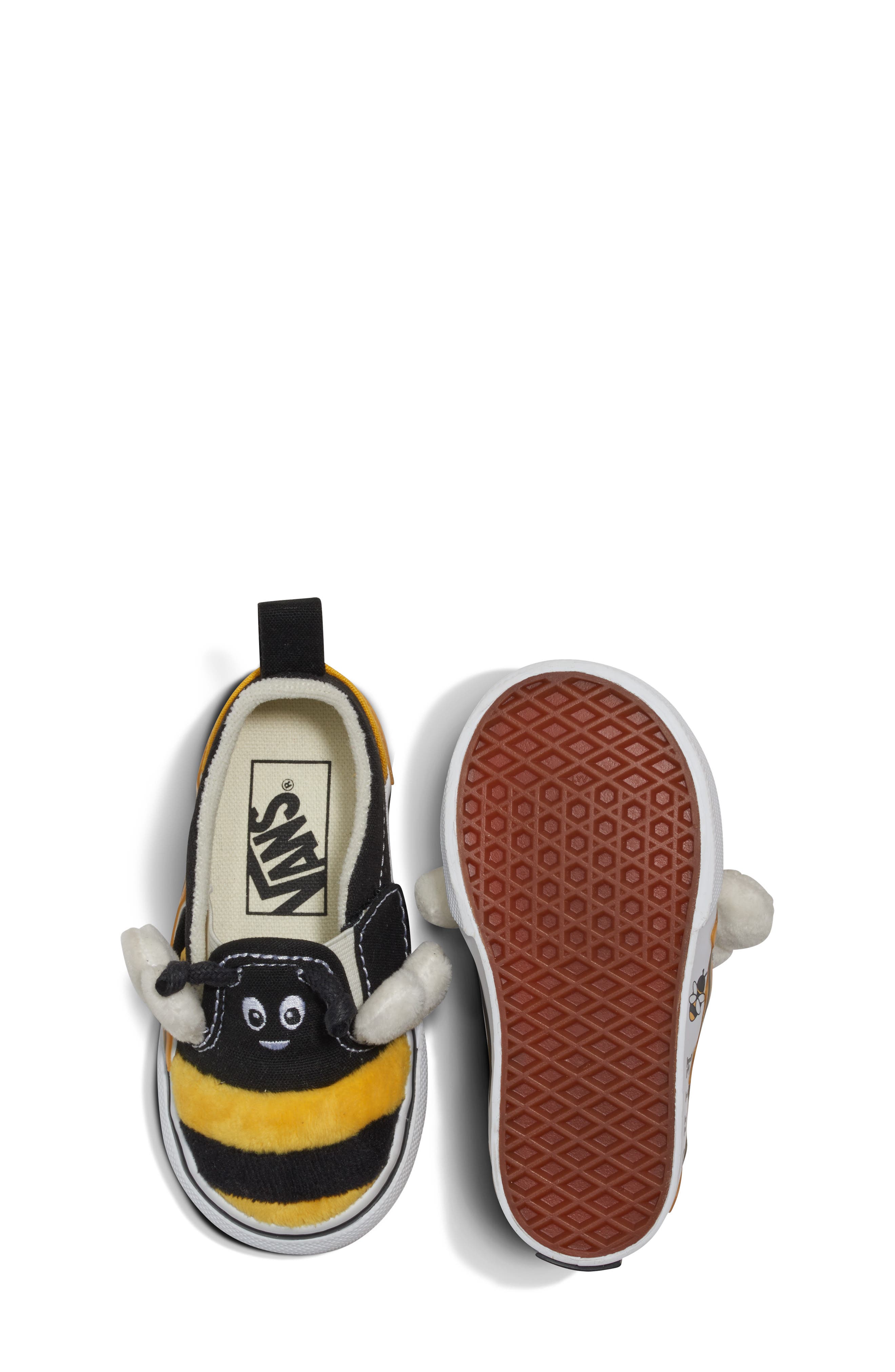 Vans Bee Slip-On Sneaker, Alternate, color, 