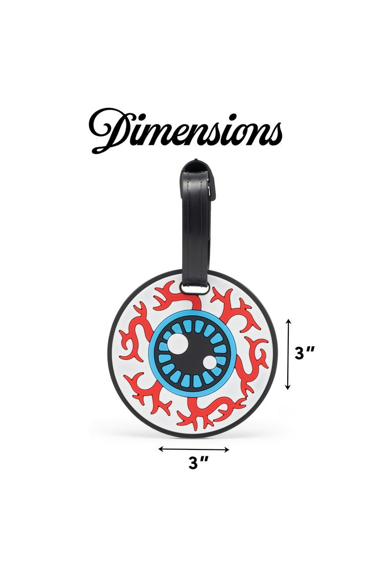 Vision 2-Piece Suitcase ID Tag Set with Adjustable Straps, Alternate, color, Vision