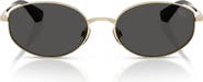 Burberry 55mm Oval Sunglasses