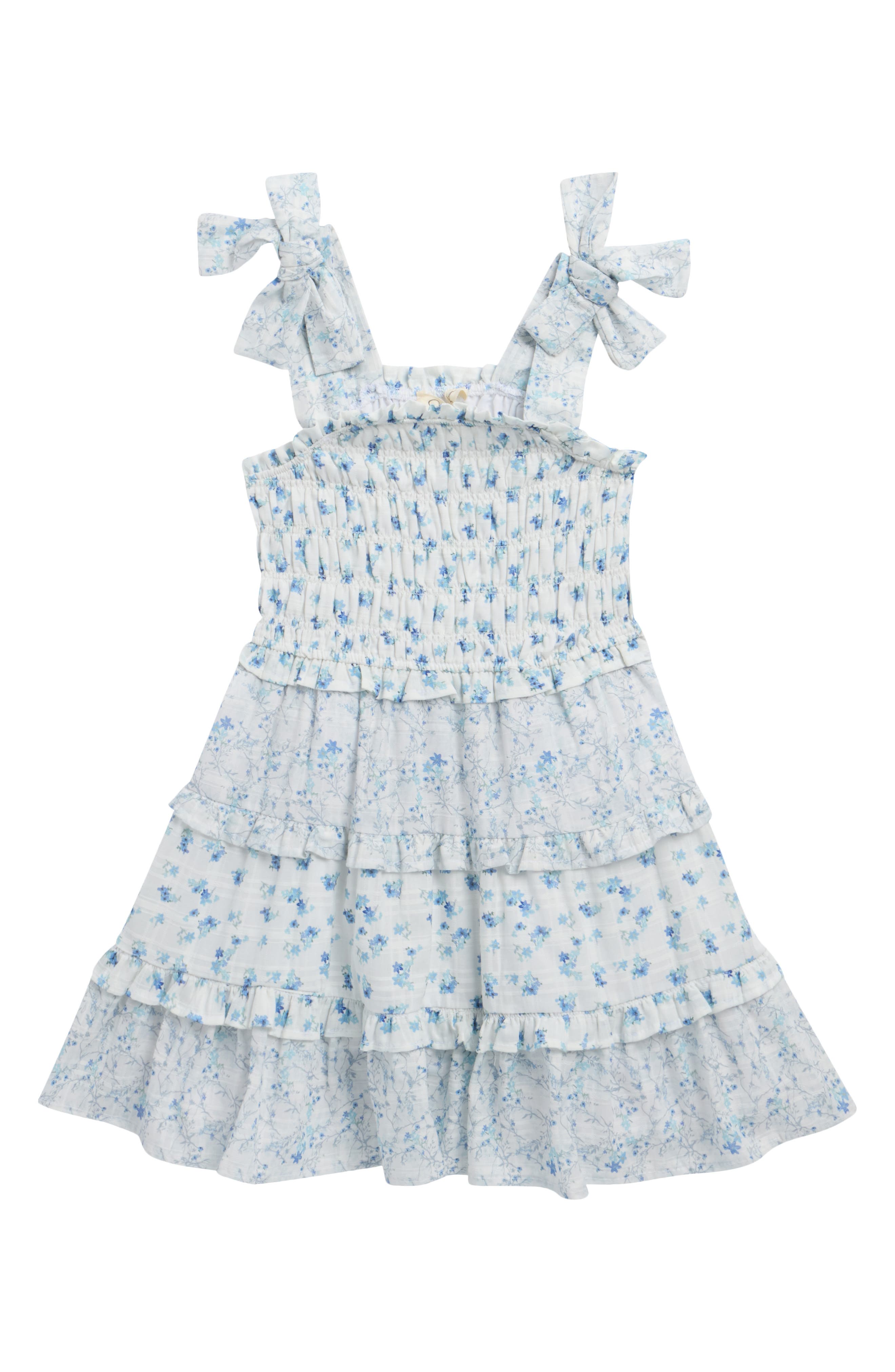 Jessica Simpson Kids' Smocked Cotton Sundress