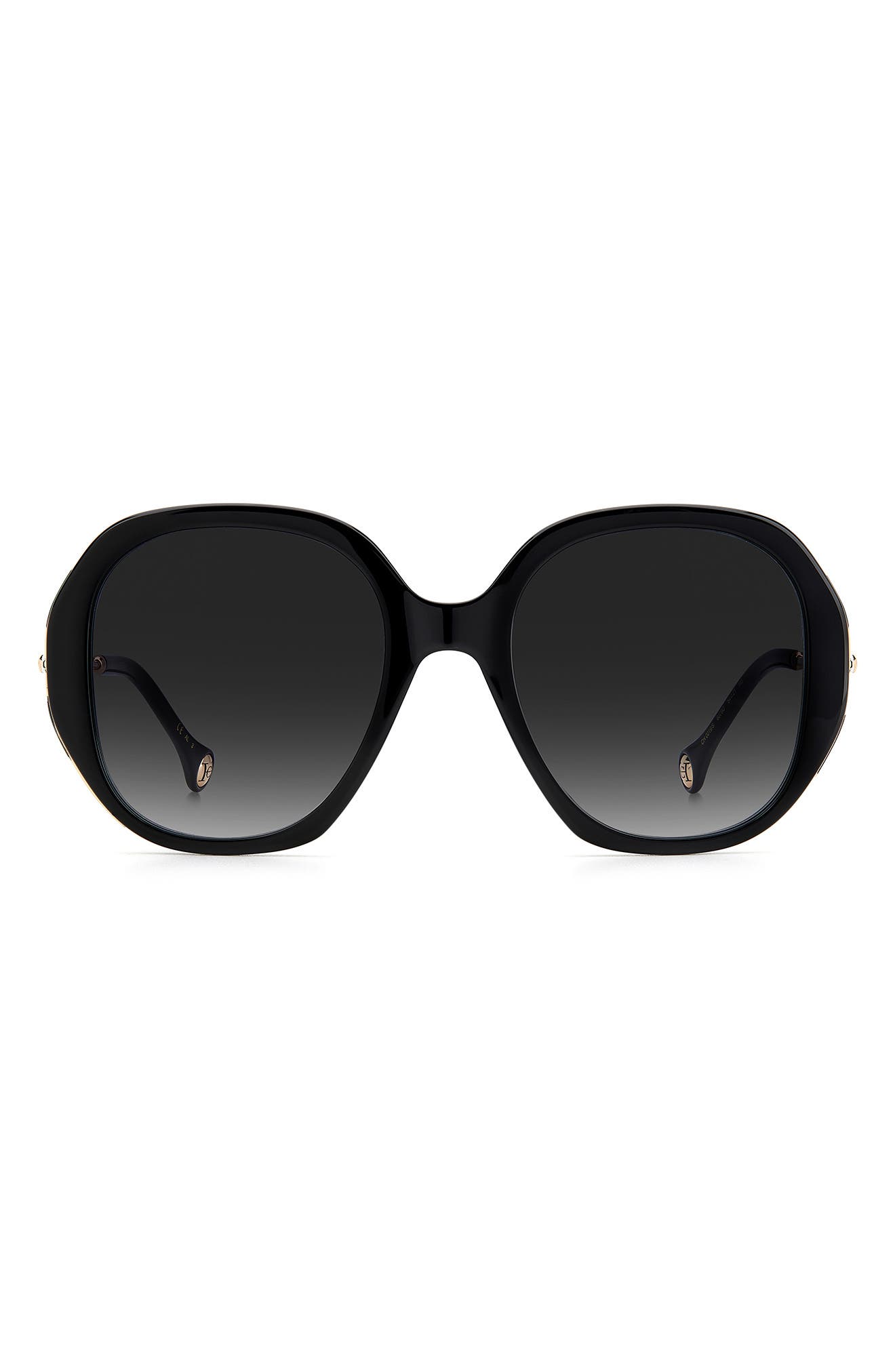 Carolina Herrera Round Sunglasses