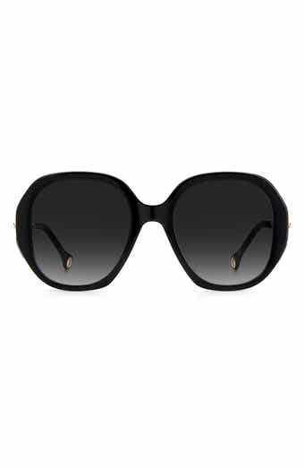 Carolina Herrera Round Sunglasses
