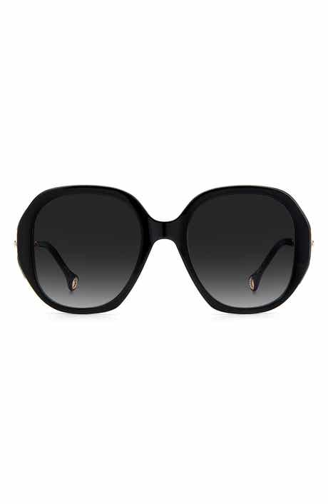 Carolina Herrera Round Sunglasses