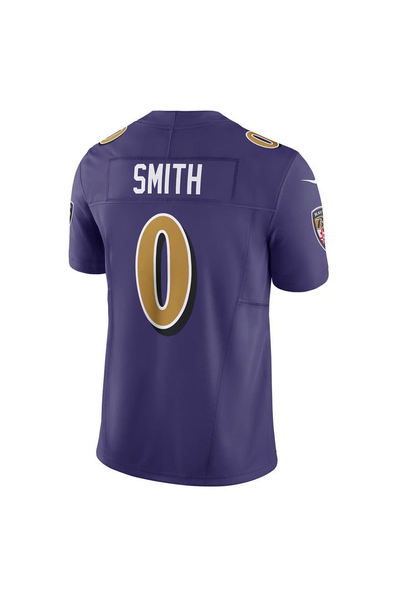 Men's Nike Roquan Smith Purple Baltimore Ravens Alternate 2 Vapor F.U.S.E. Limited Jersey, Alternate, color, Purple