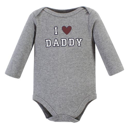 Hudson Baby Coordinated 3-piece Outfit With Long-sleeve Bodysuit & Pants In Multi