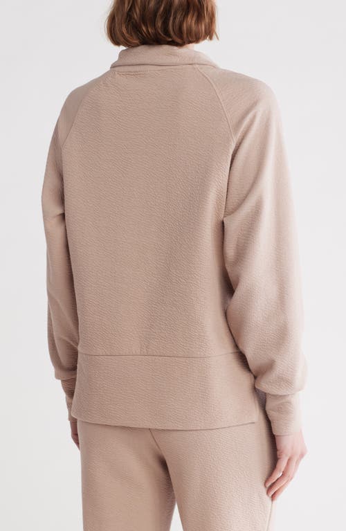 Balance Collection Tessa Quarter Zip Pullover In Goat