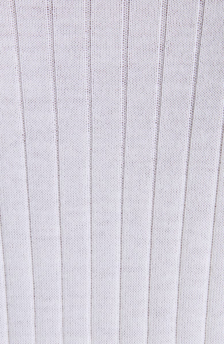 Bottega Veneta Wool Rib Cardigan, Alternate, color, Chalk