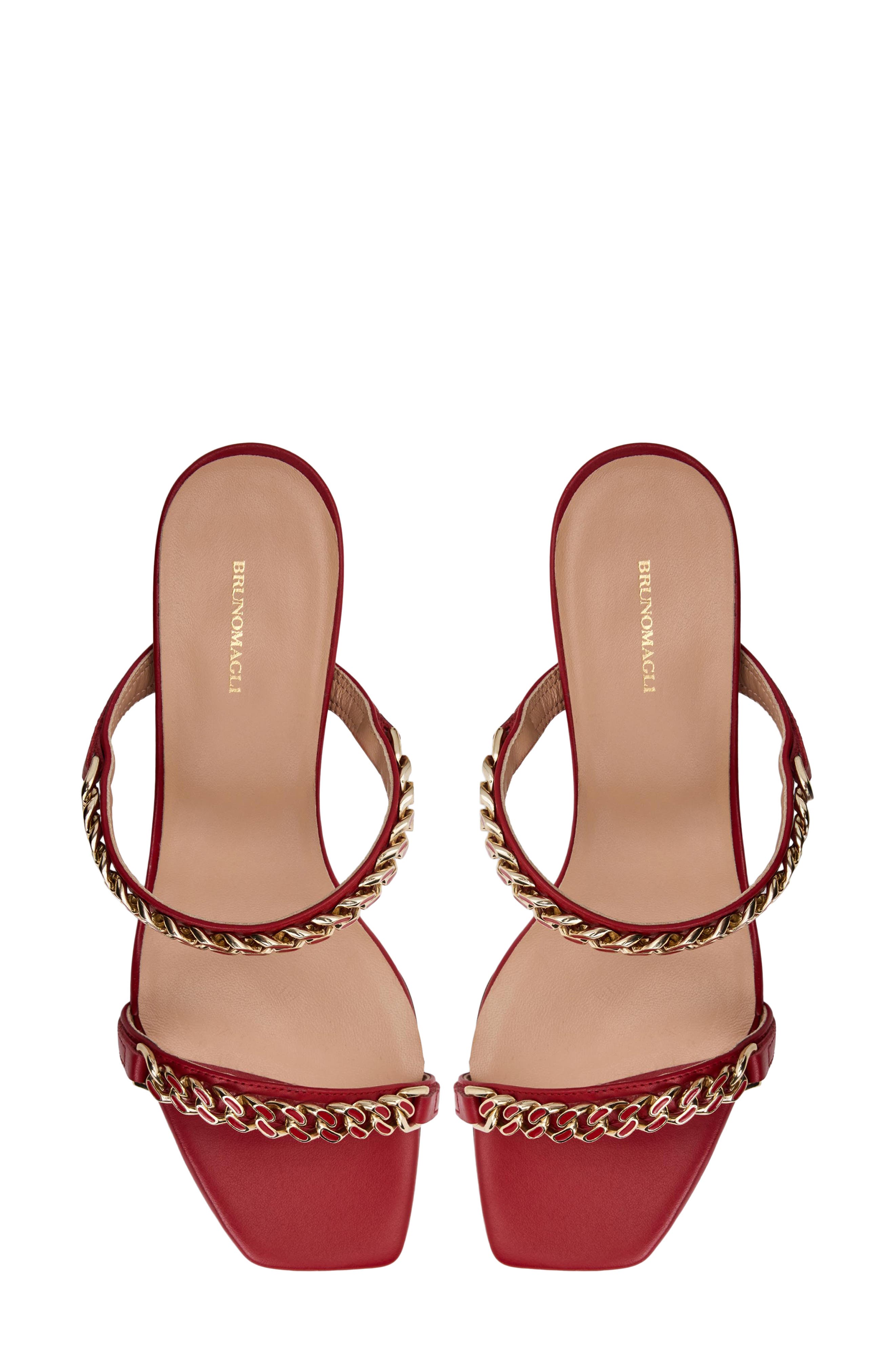 Elisa Slide Sandal, Alternate, color, BERRY NAPPA