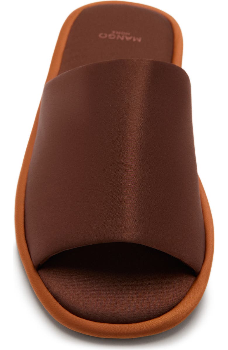 MANGO Slide Slipper, Alternate, color, Brown