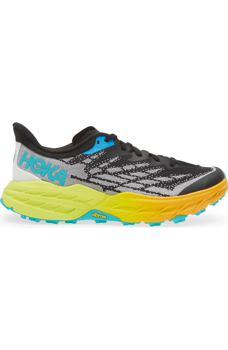 HOKA Speedgoat 5 Trail Running Shoe, Alternate, color,
