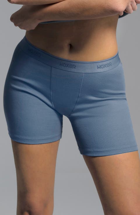 Baller Pima Cotton Blend Rib Boxer Briefs