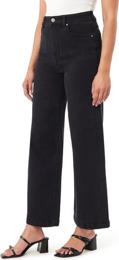 Parisian High Waist Wide Leg Jeans