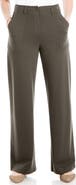 MAX STUDIO Ponte High Waist Wide Leg Pants