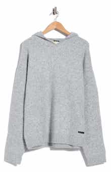 Oversize Brushed Knit Hoodie