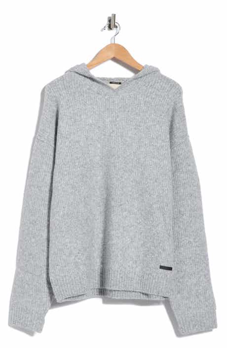 Oversize Brushed Knit Hoodie