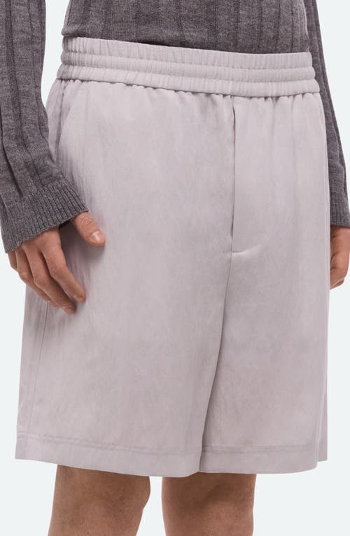 Helmut Lang Relaxed Pull-on Shorts In Ice