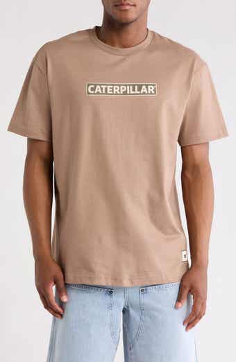 CAT WWR Premium Goods Logo Graphic T-Shirt