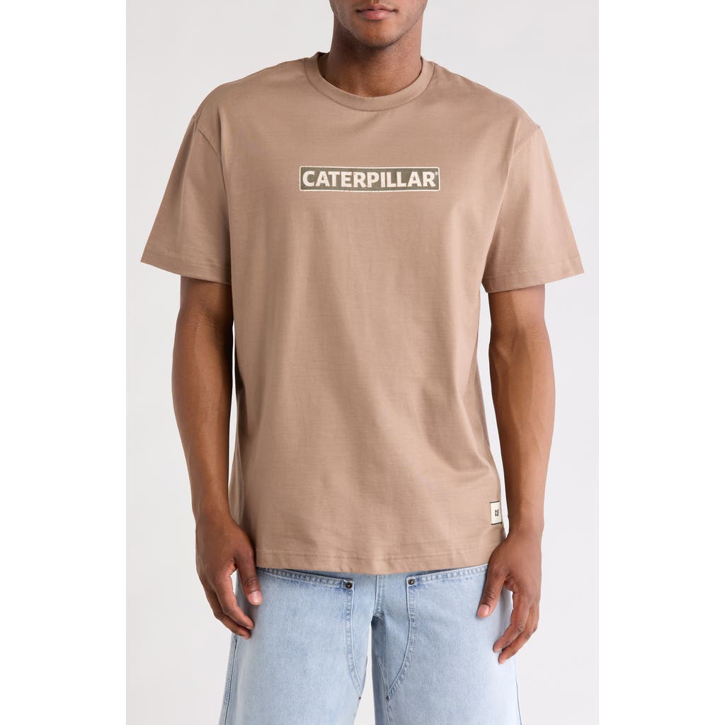 Cat Wwr Premium Goods Logo Graphic T-shirt