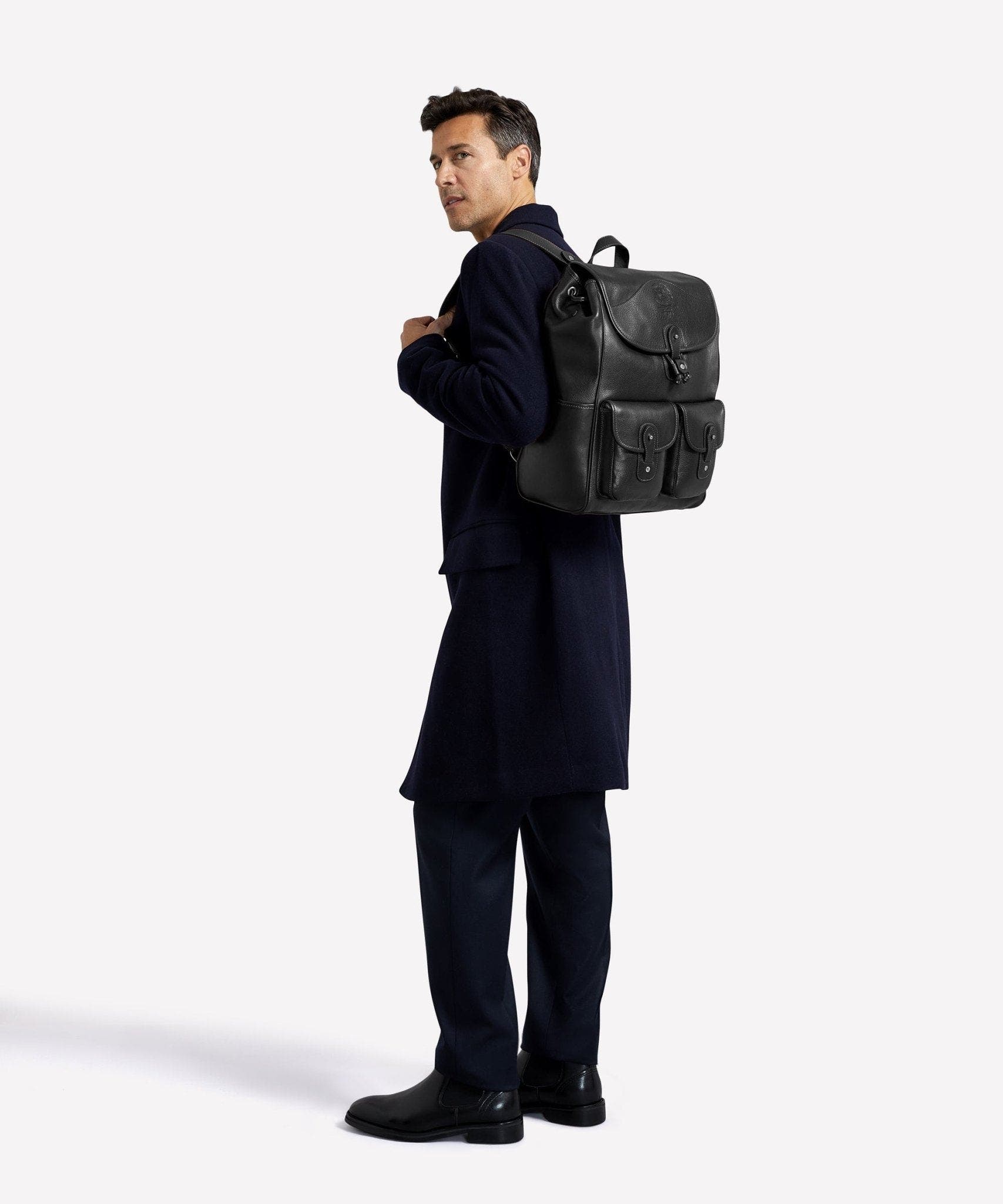 Ghurka Blazer No. 278, Alternate, color, Vintage Black Leather