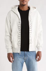 PLEASURES Impact Zip Graphic Hoodie
