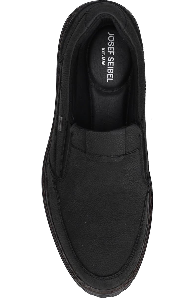Josef Seibel Erroll Waterproof Slip-On Shoe, Alternate, color, Black
