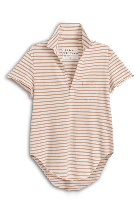 Charlotte Striped Polo