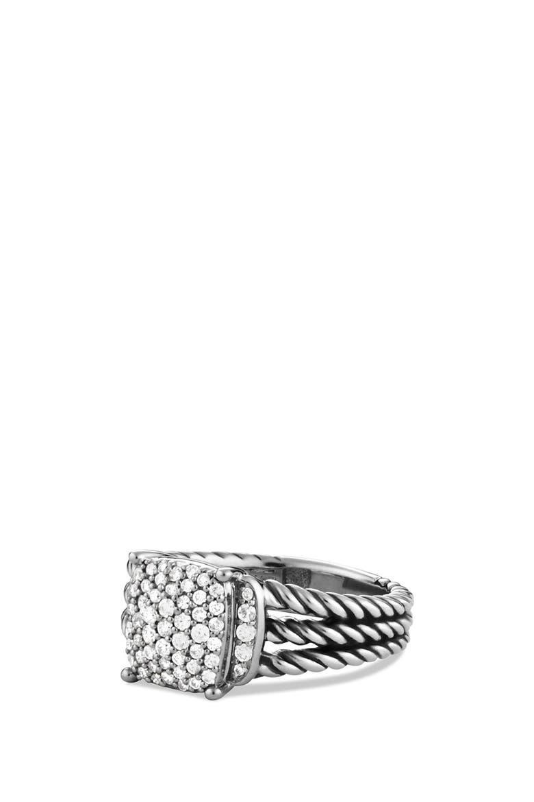 Wheaton Petite Ring with Diamonds, Main, color, DIAMOND