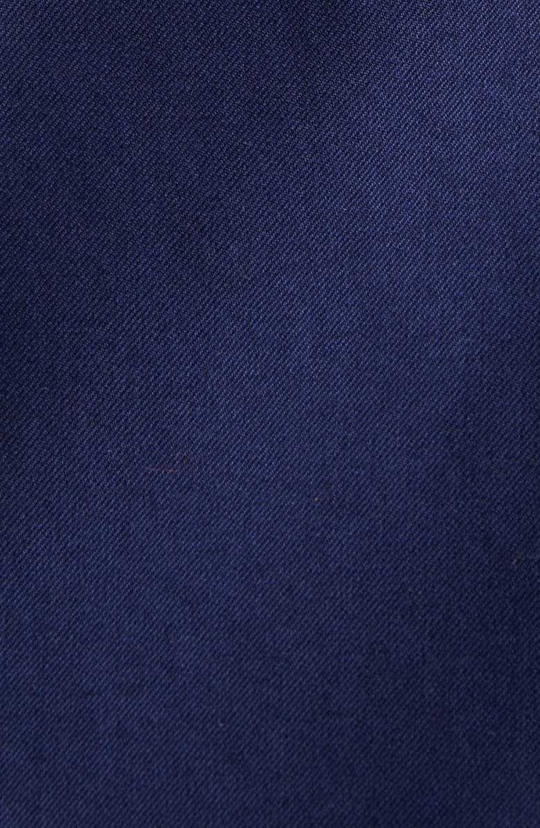 Massimo Alba Mandarin Collar Smoking Jacket, Alternate, color, Dark Blue