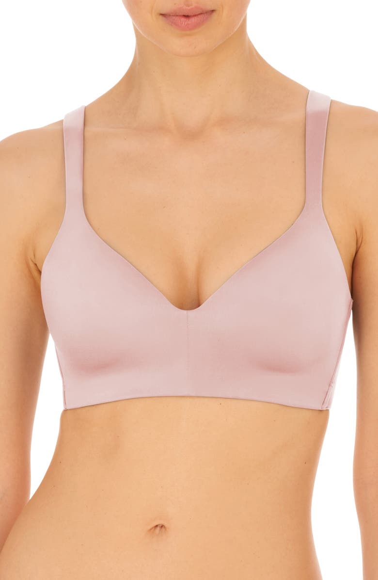Natori Revelation Wireless Contour Bra, Main, color, Rose Beige