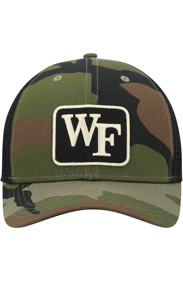 Nike Men's Nike Camo/Black Wake Forest Demon Deacons Classic99 Trucker Snapback Hat, Alternate, color,