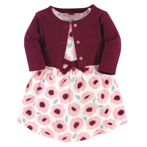 Organic Cotton Dress and Cardigan
