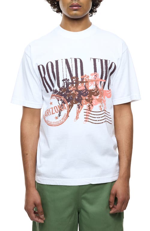 Shop Round Two Arizona Stamp Graphic T-shirt