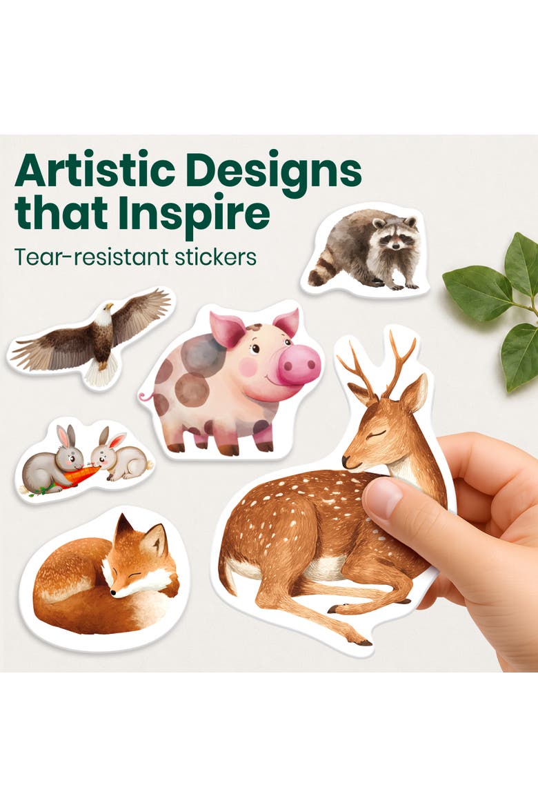 Sticker Book Activitty Quokka Sticker Activity Books for Kids - Creative Sticker Play Books ...