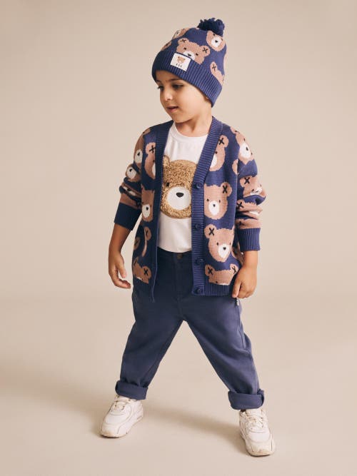 Huxbaby Huxbear Knit Cardi Navy In Blue