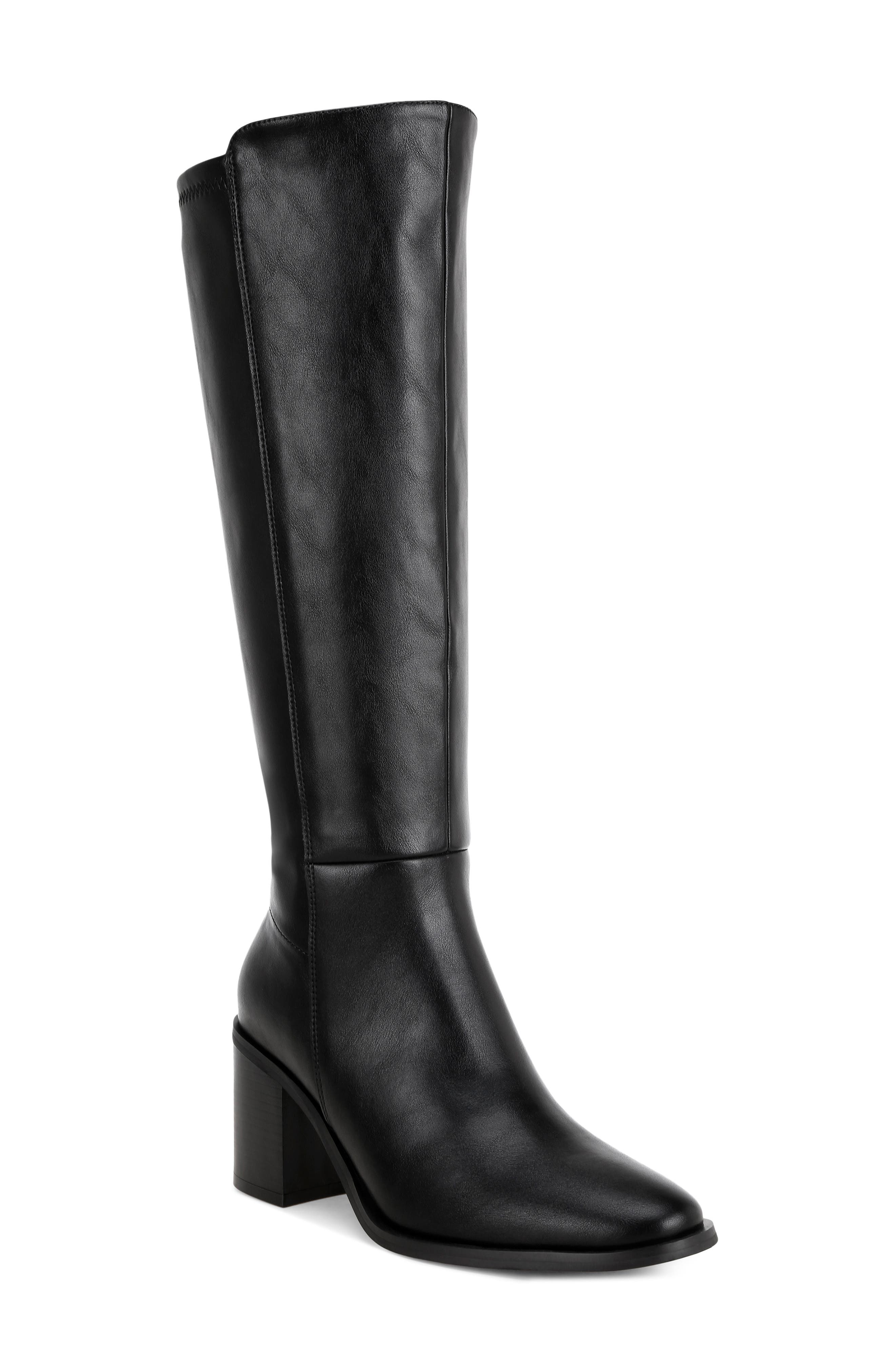 Sajama Leather Knee High Boot